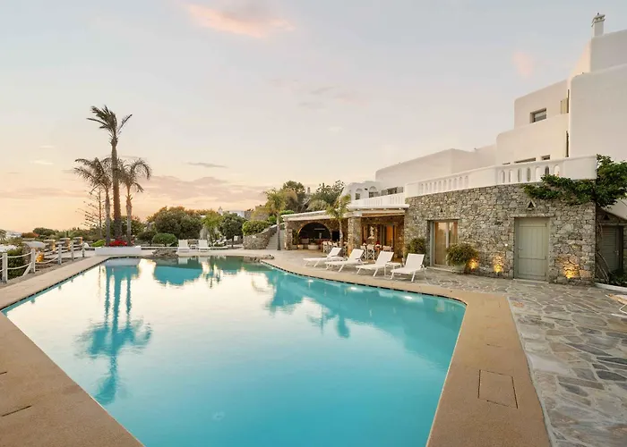 וילה Myker Estate I 8-bdr, Luxury, Seaview, Pool *