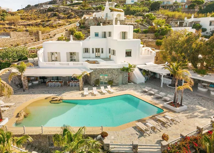 וילה Myker Estate I 8-bdr, Luxury, Seaview, Pool *